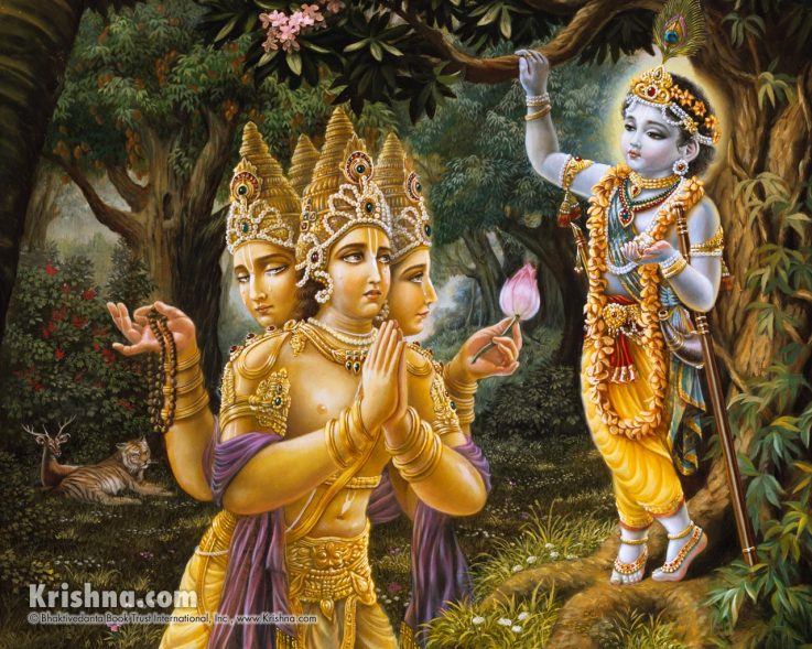 romapada-swami-on-brahmas-prayers-to-kri